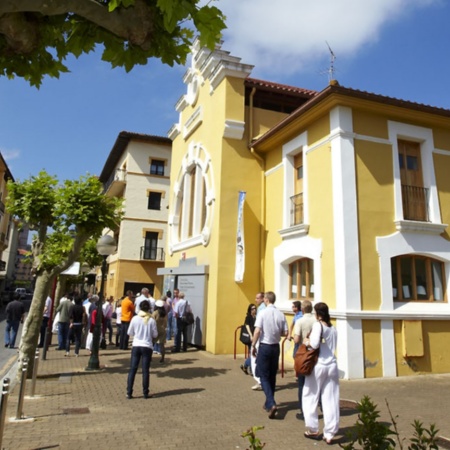 Centro de Interpretación de Algorri de Zumaia en Gipuzkoa, País Vasco