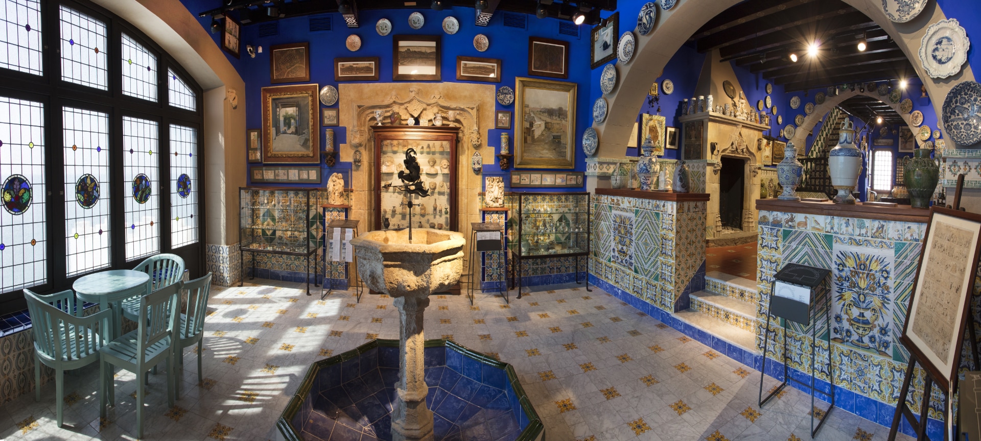 Museo Cau Ferrat de Sitges en Barcelona, Cataluña Museo Cau Ferrat de Sitges en Barcelona, Cataluña