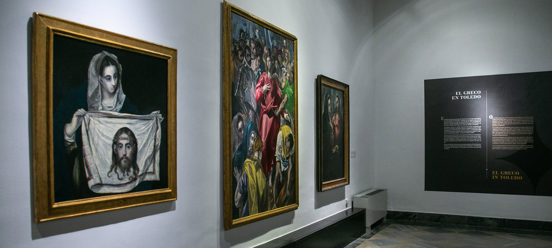 Vista de la exposición 'Tesoros. Museo de Santa Cruz'  Vista de la exposición 'Tesoros. Museo de Santa Cruz'