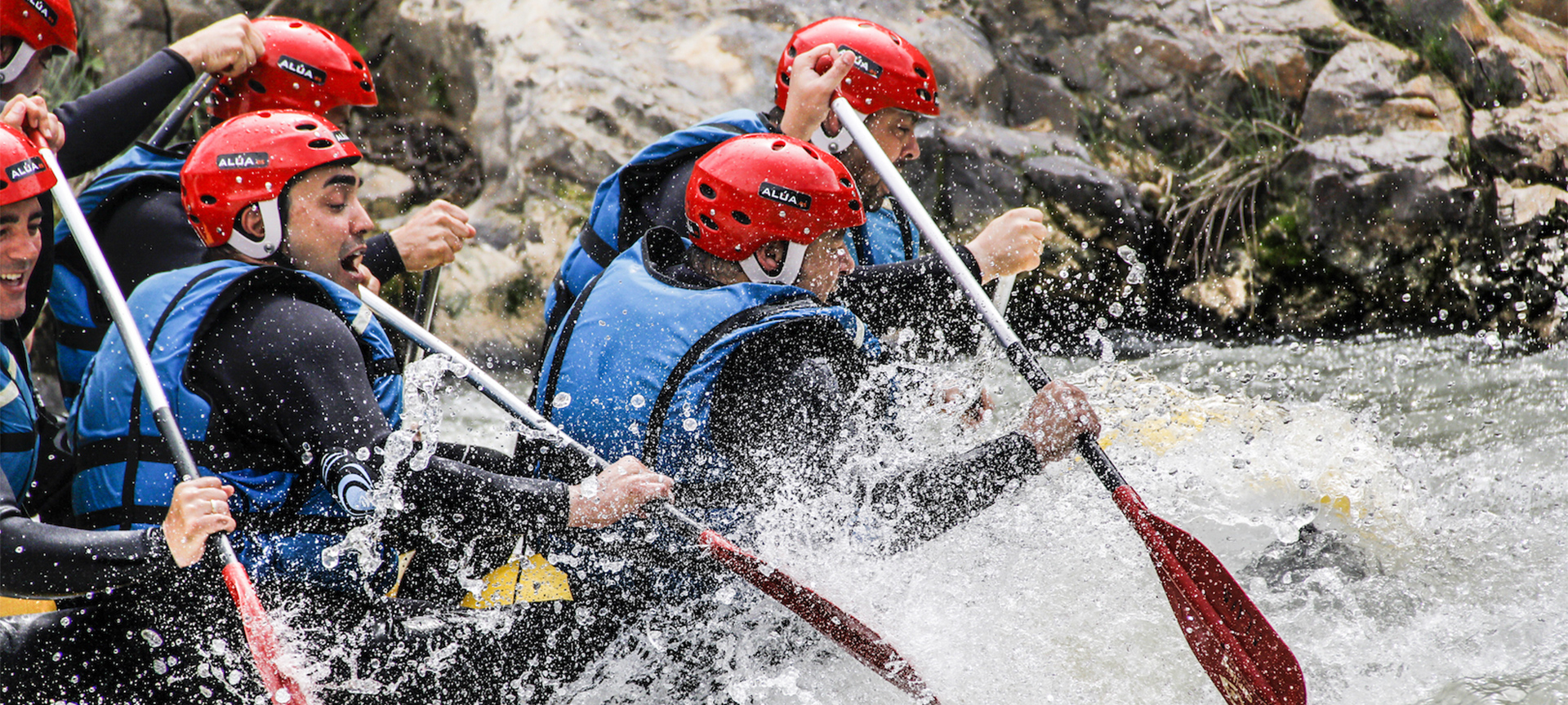 Rafting en la Estación Nautica Subbetica
