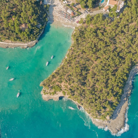 Cala Mondragó cove in Mallorca