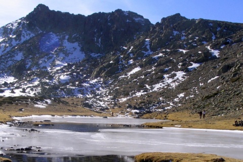 Laguna de los pájaros dans le parc naturel de Peñalara