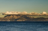 Montagnes du Rif depuis la réserve biosphère Intercontinentale Méditerranée