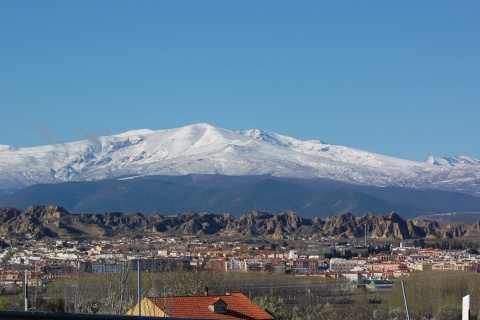 Neve na Sierra de Baza