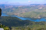 Rio Duero visto do mirante de Vilvestre