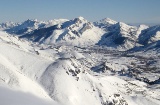 Villamanin in inverno. Alto del Bernesga