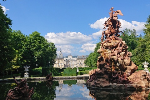 Fontanna w La Granja de San Ildefonso