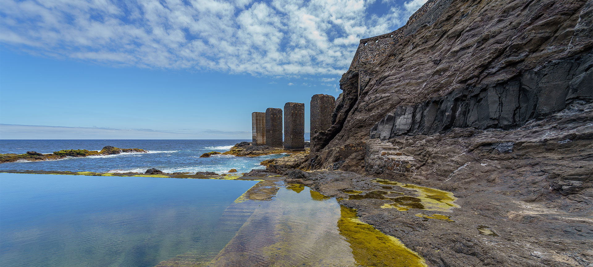 Piscina Hermigua en la Gomera