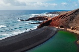 The Green Lagoon in Lanzarote