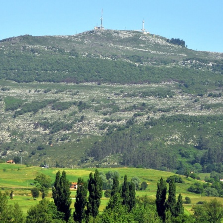 Peña Cabarga, em Lierganes