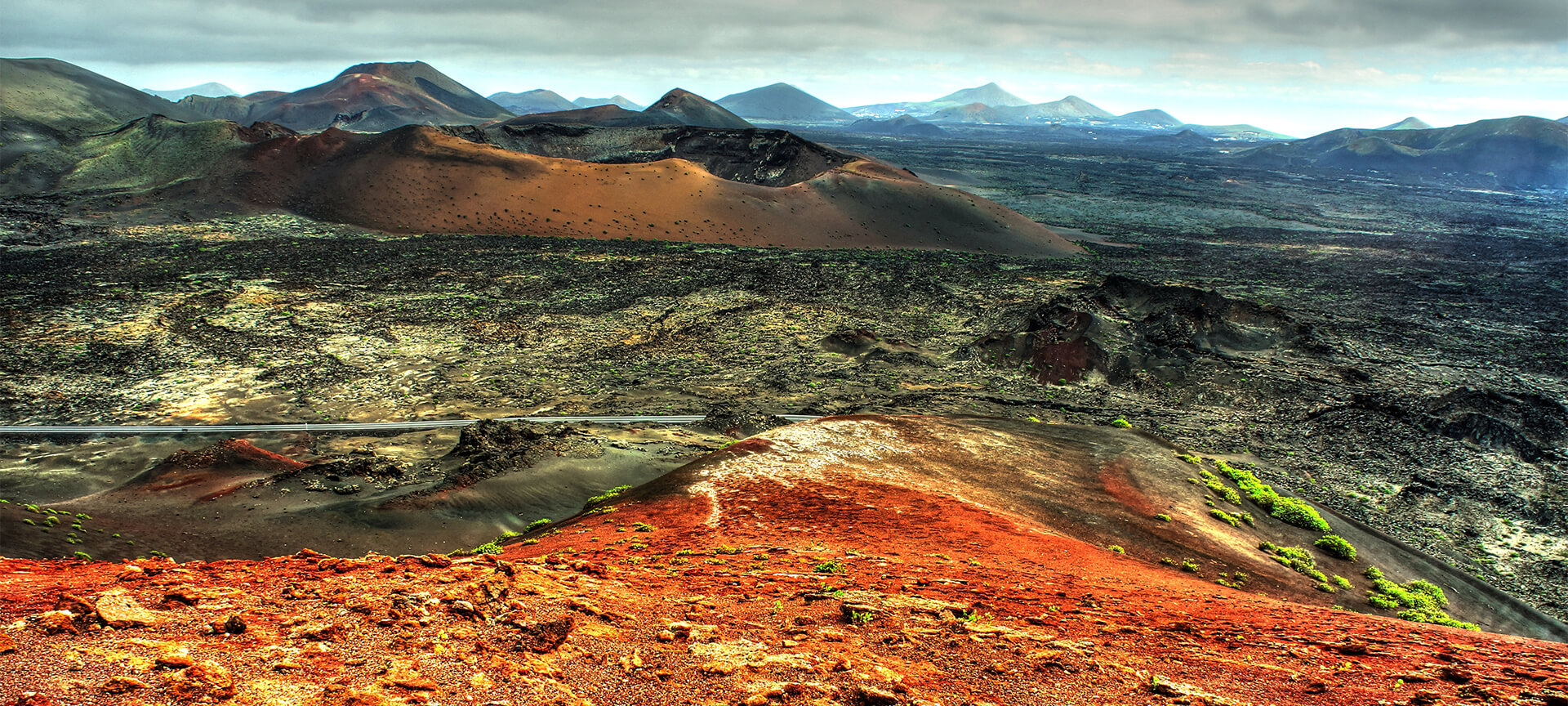 Parque Natural de Los Volcanes en Lanzarote