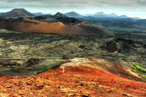 ランサロテ島の火山自然公園
