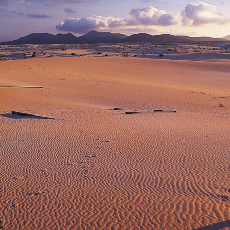 Obszar chronionego krajobrazu Corralejo na Fuerteventurze