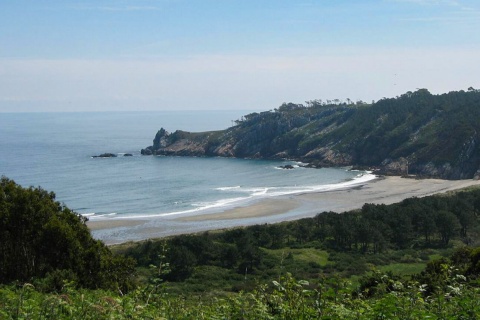 Playa de Barayo, teilweise Naturschutzgebiet