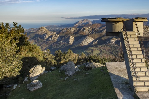 The Fito viewing point in Los Picos de Europa