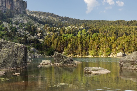 Laguna Negra en el Parque Natural de Sierra del Urbión