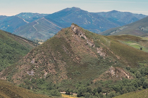 Sierra de Ancares mountains in Lugo