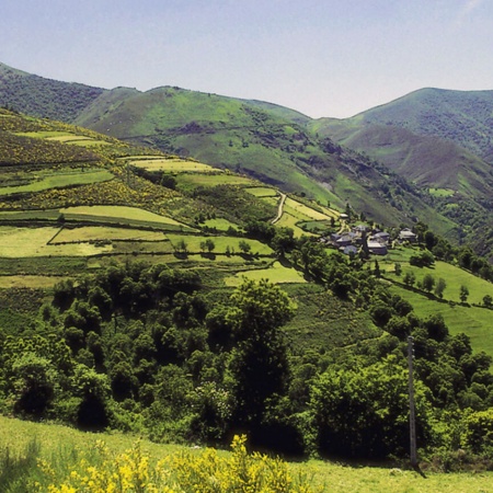 Sierra de Ancares mountains in Lugo