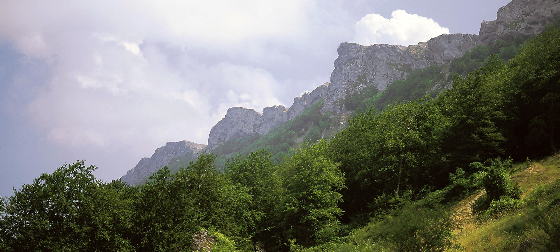 Sierra de Andía, desde Lizarraga