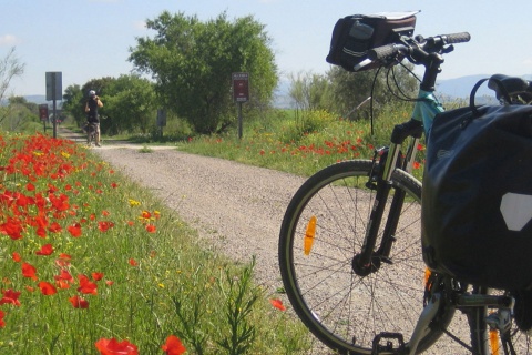 Greenways to follow on bicycle