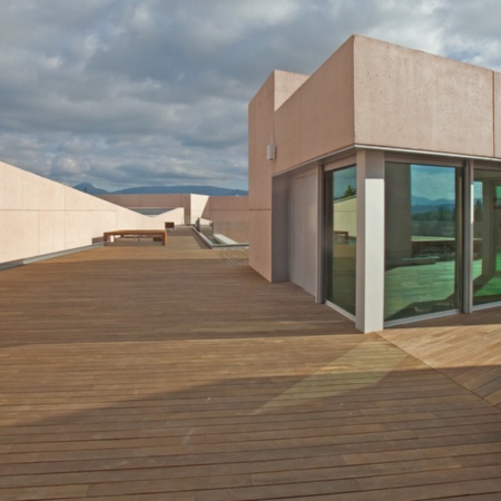 Terrazza del Museo dell'Università della Navarra