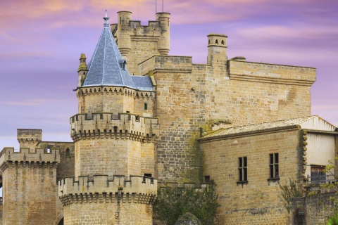 Castelo Olite, em Navarra