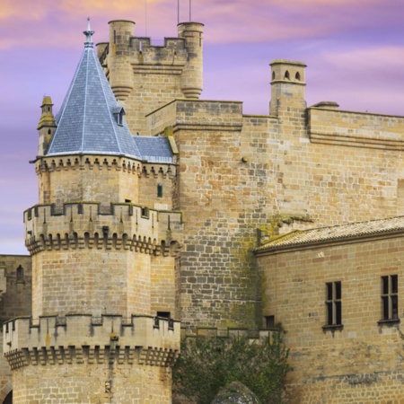 Castelo Olite, em Navarra