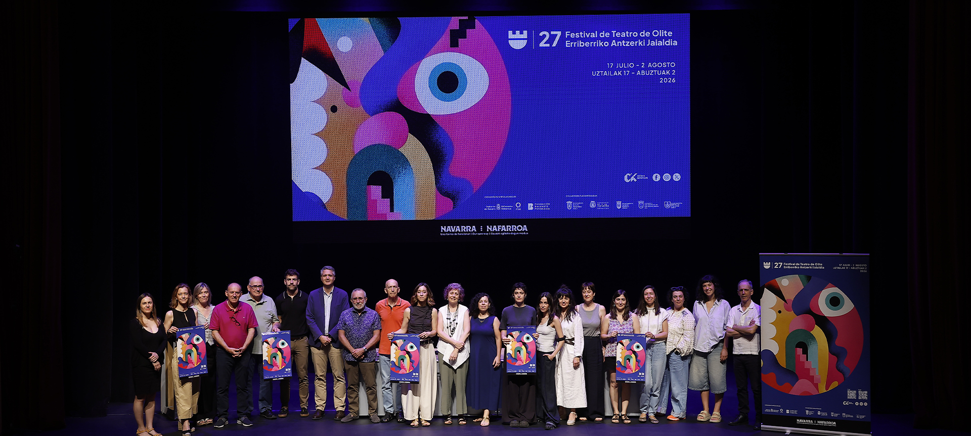 Coletiva de imprensa. Festival de Teatro Clássico de Olite 2026. Navarra