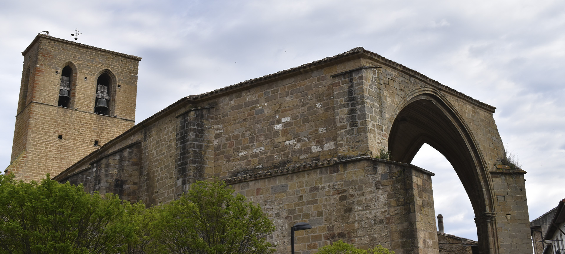 Church of San Salvador in Sangüesa (Navarre)