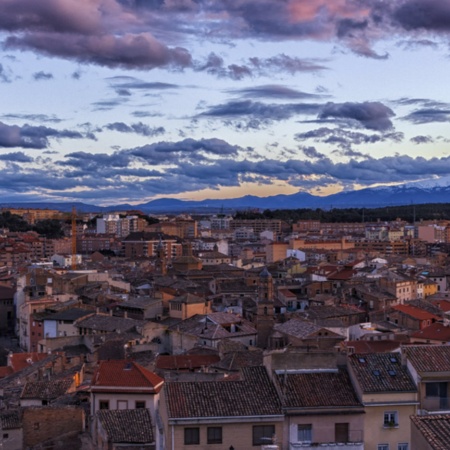 "Panoramic view of Tudela (Navarre) "