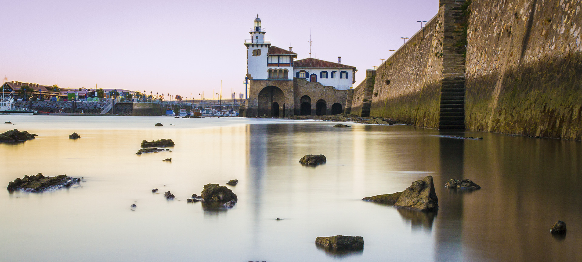 Leuchtturm von Getxo (Bizkaia, Baskenland)
