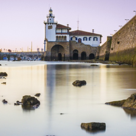 Leuchtturm von Getxo (Bizkaia, Baskenland)