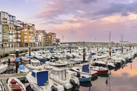 Porto de Bermeo (Biscaia, País Basco)