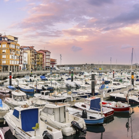 Porto de Bermeo (Biscaia, País Basco)