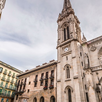 Catedral de Santiago, em Bilbau.