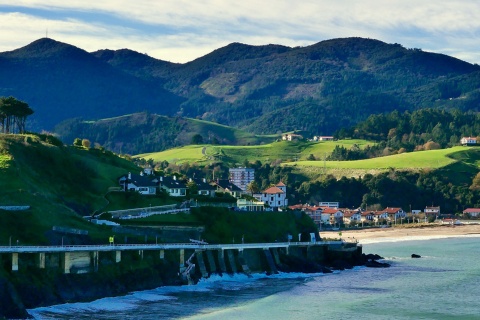 Deba beach. Guipuzkoa