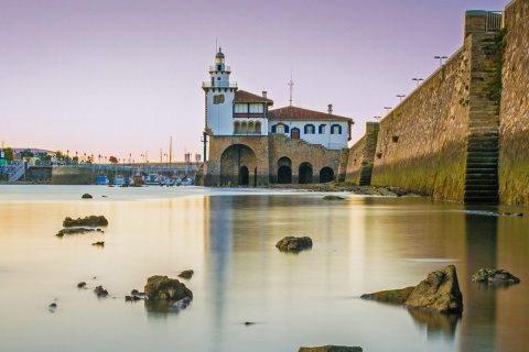 Getxo lighthouse. Bizkaia