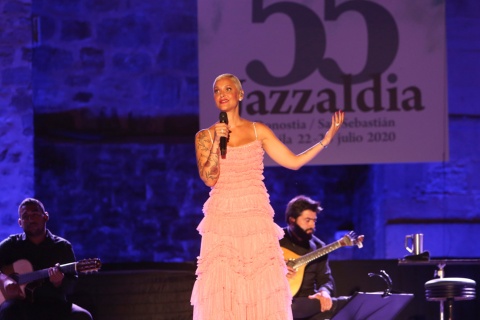 Выступление на Международном фестивале джаза в Сан-Себастьяне (Гипускоа, Страна Басков)