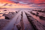 Flysch em Zumaia (Gipuzkoa, País Basco)