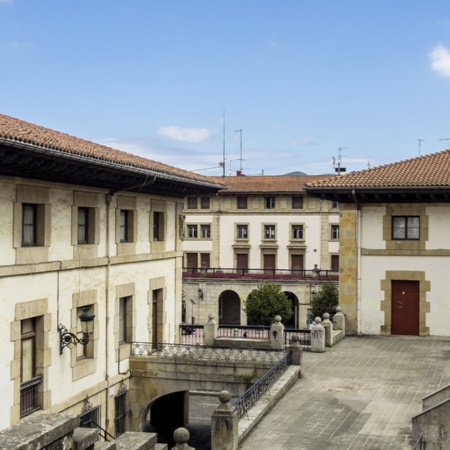 Centro histórico de Gernika, em Bizkaia (País Basco)