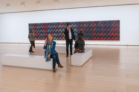 Besuch mit Audioguides im Guggenheim-Museum Bilbao in Biskaya, Baskenland