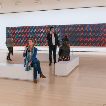 Besuch mit Audioguides im Guggenheim-Museum Bilbao in Biskaya, Baskenland