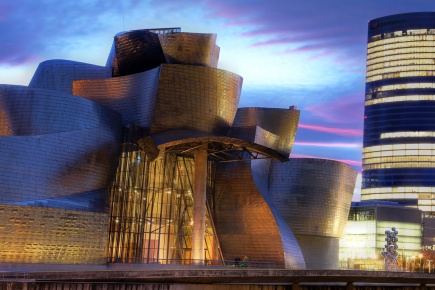 Guggenheim-Museum in Bilbao (Baskenland)