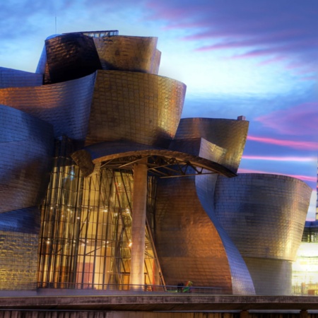 Guggenheim-Museum in Bilbao (Baskenland)