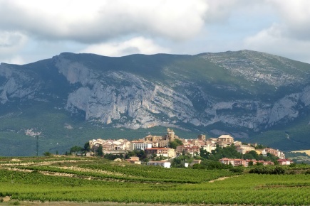 Vue de Laguardia, Álava (Pays basque)