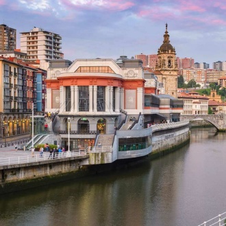 Exterior of the La Ribera Market, Bilbao