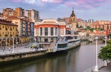 Außenansicht des Mercado de la Ribera, Bilbao