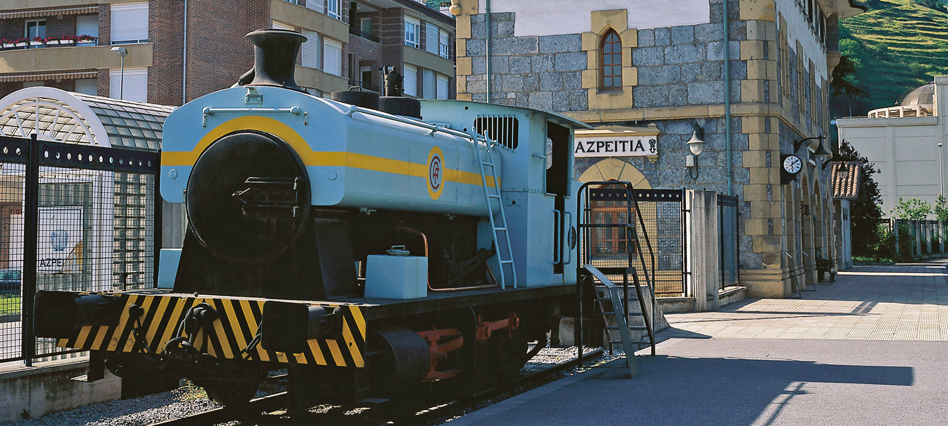 Museo Vasco del Ferrocarril. Azpeitia. Guipúzcoa Museo Vasco del Ferrocarril. Azpeitia. Guipúzcoa