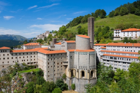 Santuario de Arantzazu en Gipuzkoa, País Vasco