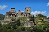 Veduta esterna del Parador Castello de Monterrei